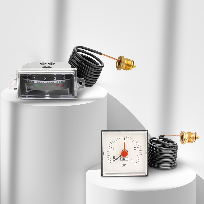 Thermomètre capillaire carré HVAC