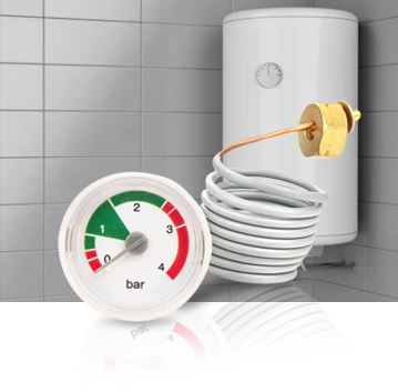 Industrie du CVC Pressure Gauges