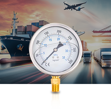 Industrie marine et automobile      Pressure Gauges