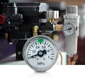 Industrie mécanique et pneumatique Pressure Gauges